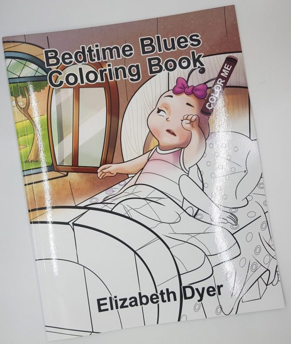 bedtime blues coloring book